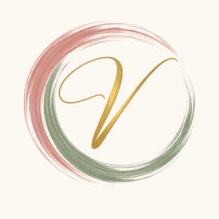 Vanessa Vilar - Logo im Kreis